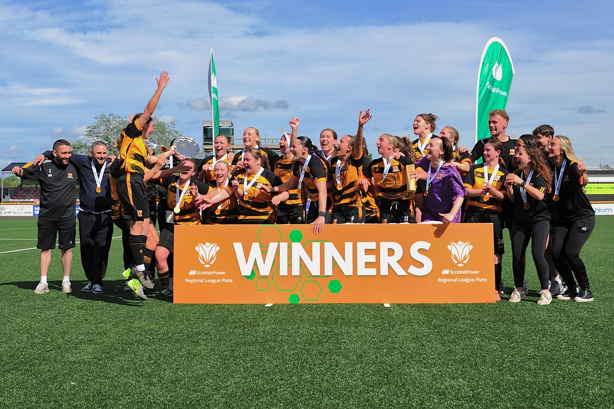 media_sands's tweet photo. Congratulations to @AlloaAthWFC on their 4-0 victory over @PenicuikAthWFC in the Scottish Power SWFL League Plate final. Full gallery to follow https://t.co/vZp8bQD0rt