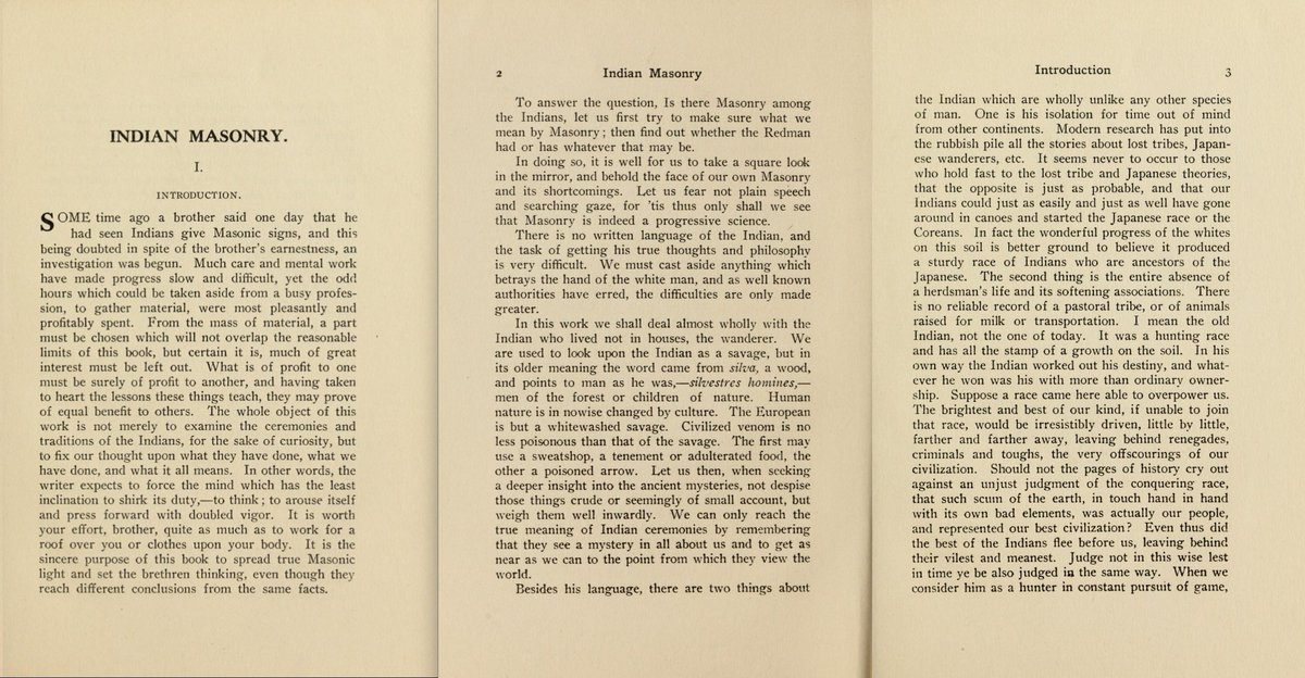 ssanchu33's tweet photo. They helped the White Men to Conquer and Kill their Brothers and Sisters...always same Method...

" Indian Masonry "

- 1970
- Book by Wright, Robert C.

Download Link - Click here:
https://t.co/lW6FEk4yuH https://t.co/mqaAr9gjpr