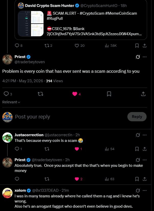 David Crypto Scam Hunter tweet media