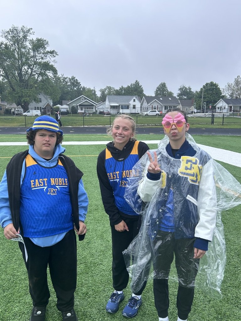 ENKnights's tweet photo. IHSAA Unified Track Sectional events are underway on this rainy day! GO KNIGHTS! https://t.co/xqq8fTQM5C