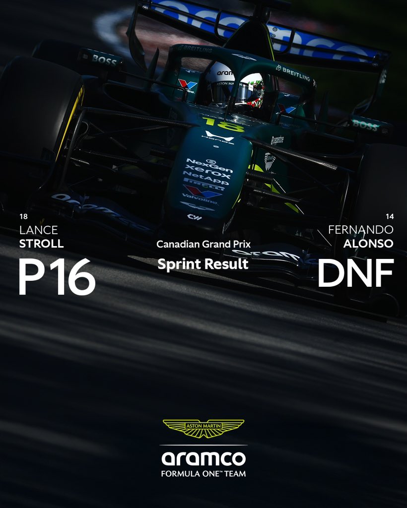 Aston Martin Aramco F1 Team tweet media