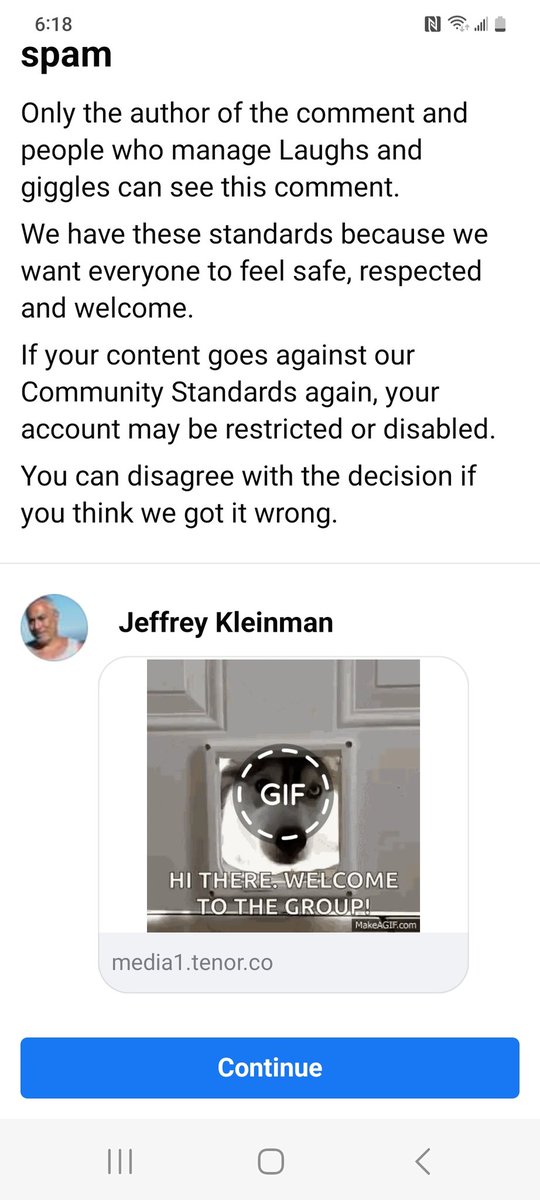 jakleinman60's tweet photo. @DerrickEvans4WV @Meta @facebook Facebook disabled my account and messenger for sharing my posts, comments, and Gif's they outrageously flagged and censored!!! Facebook is controlled by communists, perverts and insane employees! Similar to the democratic party!!! I have many screenshots that prove this!!! https://t.co/5KWxsGB7qg
