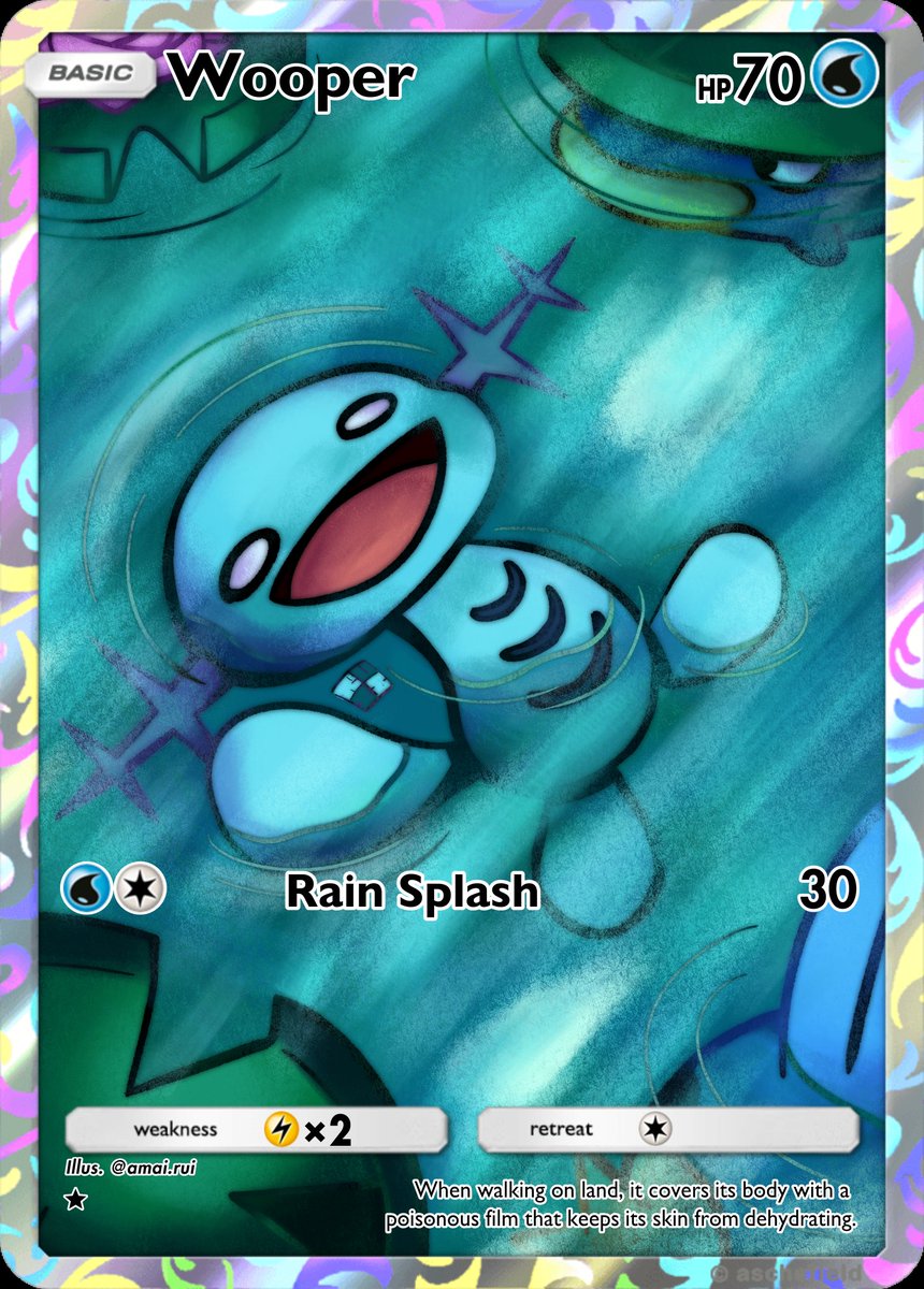 Ruiuiui_06's tweet photo. Hellooo! I'm back! I drew some Pokémon in the style of the full-art cards, and I also posted them on Instagram, go follow me :3
amai.rui https://t.co/oeXWgCThlw
