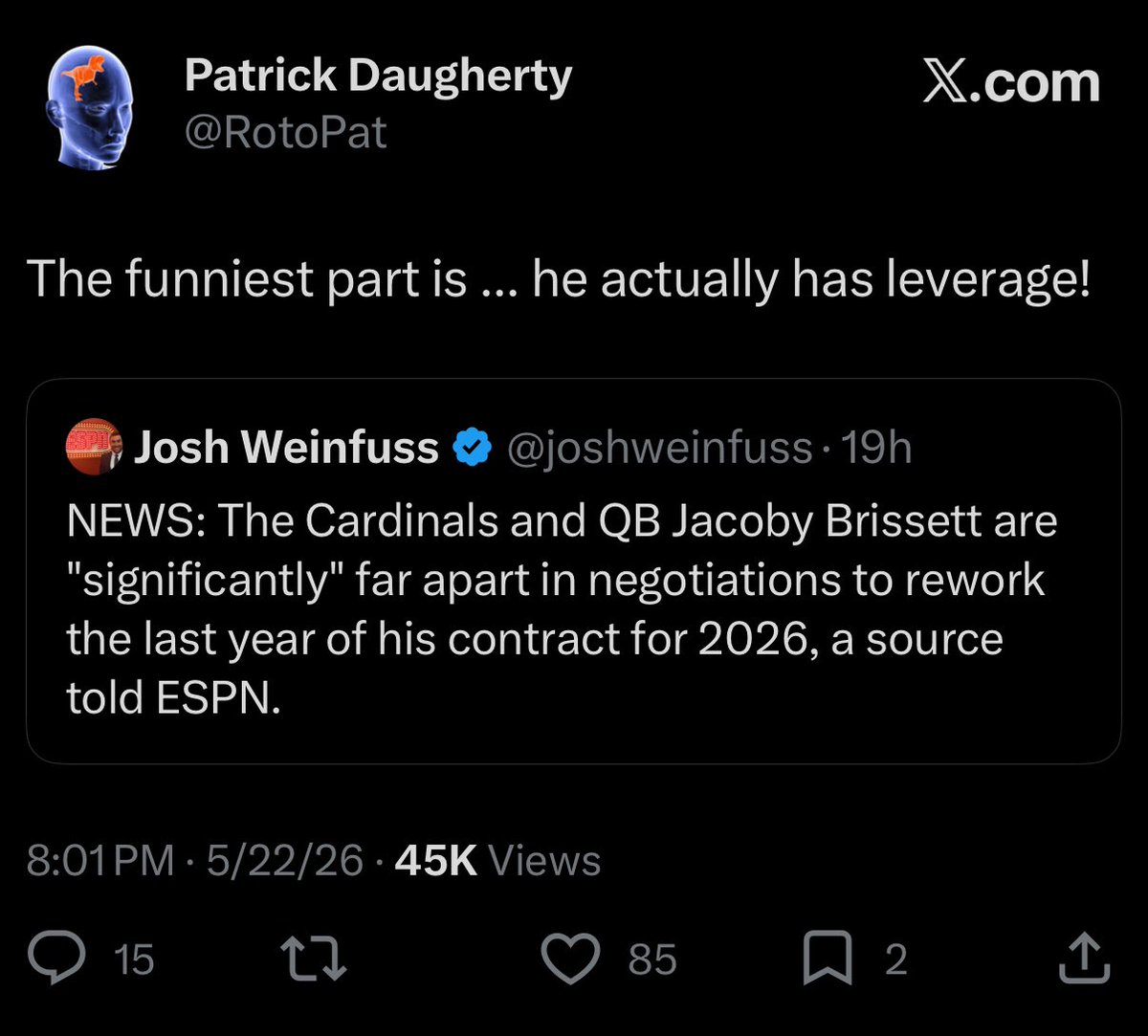 Patrick Daugherty tweet media
