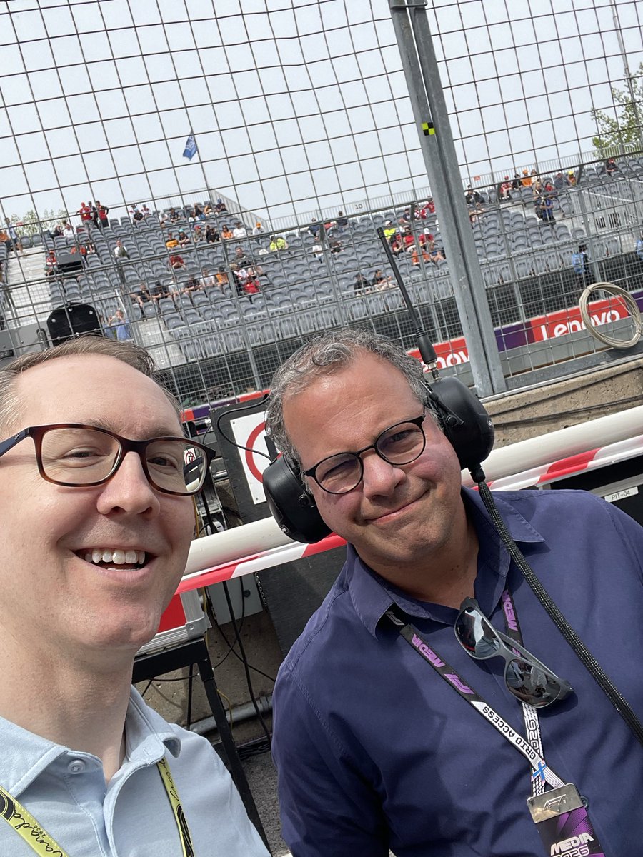 ColumWood's tweet photo. Living the dream with @CadillacCanada @Cadillac_F1 https://t.co/xAOqo4ODgw
