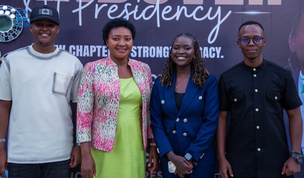 QueenAkidi's tweet photo. Congratulations to our new UOX President, @GiftGrace01 

Wishing you divine guidance and success in your leadership journey.

#UOXHandover 
📸 @PacificEventUg_ https://t.co/3bku1sfh0s