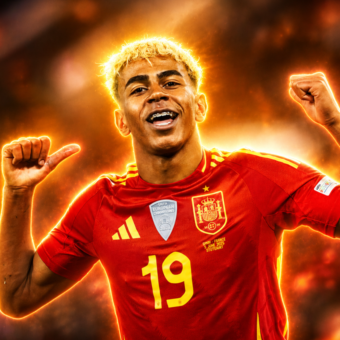 GoldenBallonPF's tweet photo. Lamine Yamal playing in a World Cup at this age feels unreal

Will he perform? 👇 https://t.co/6fm4VfHkt7