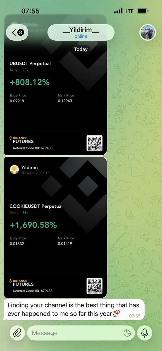 Lucas_M3046's tweet photo. #VIP_Feedback
Our VIP’s keep cutting cash on a constant basis
Here’s the most recent reviews from them
Want the same for yourself? I bet you do!
#bitcoin #crypto $BTC $ETH #altcoin #trading #signal #memecoin #forex #xau #investing #gold #API #copytrading #BTC $BTC
https://t.co/feDUK5A7TK