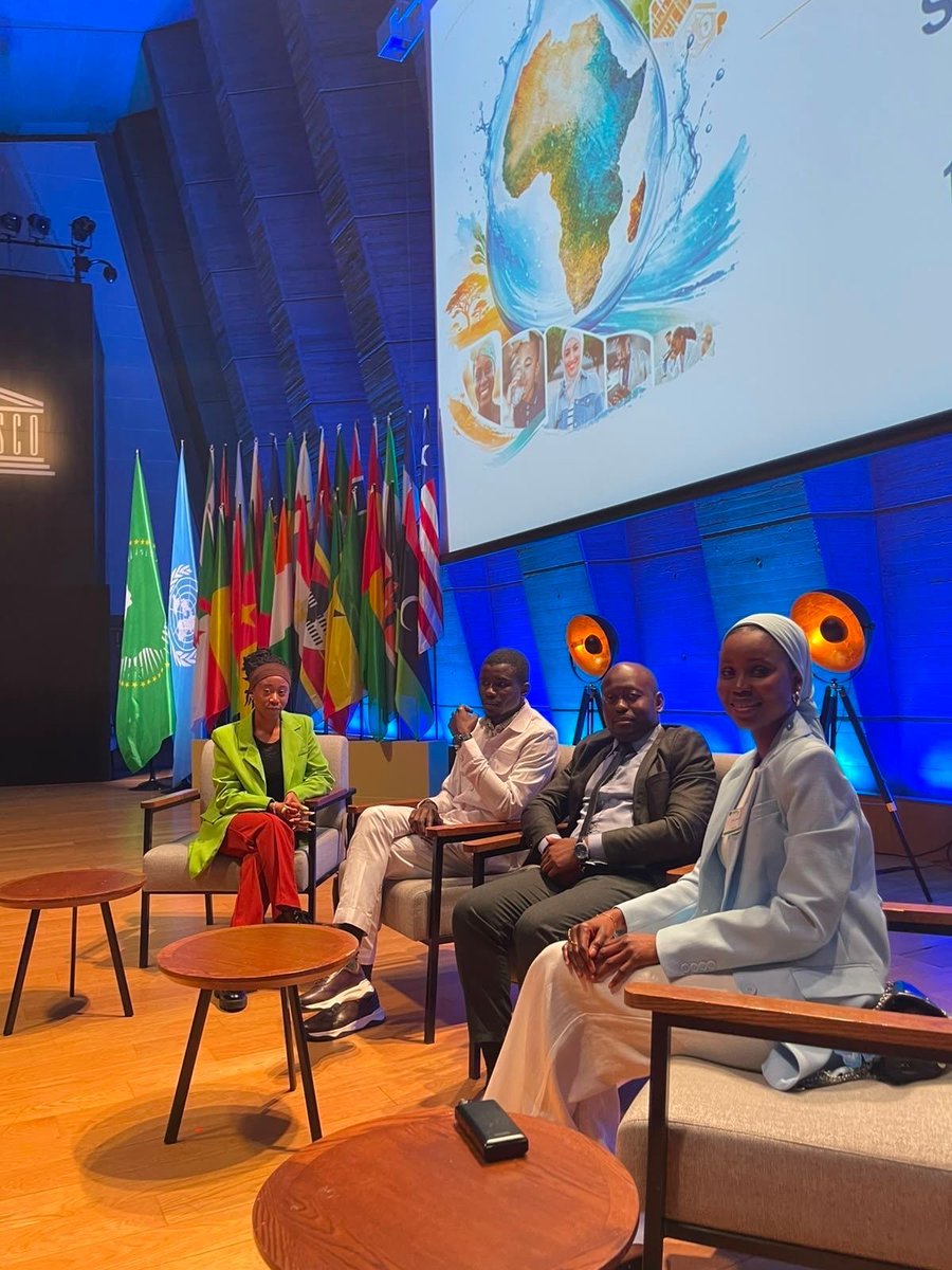 Bluehope_H's tweet photo. 🌍 Heureux d’avoir participé à la Semaine Africaine 2026 de UNESCO consacrée aux enjeux de l’eau et de l’assainissement durable en Afrique. 💧🌱

#AfricaWeek2026 #UNESCO #Agenda2063 #DéveloppementDurable #Afrique https://t.co/lijZ7lS4Br