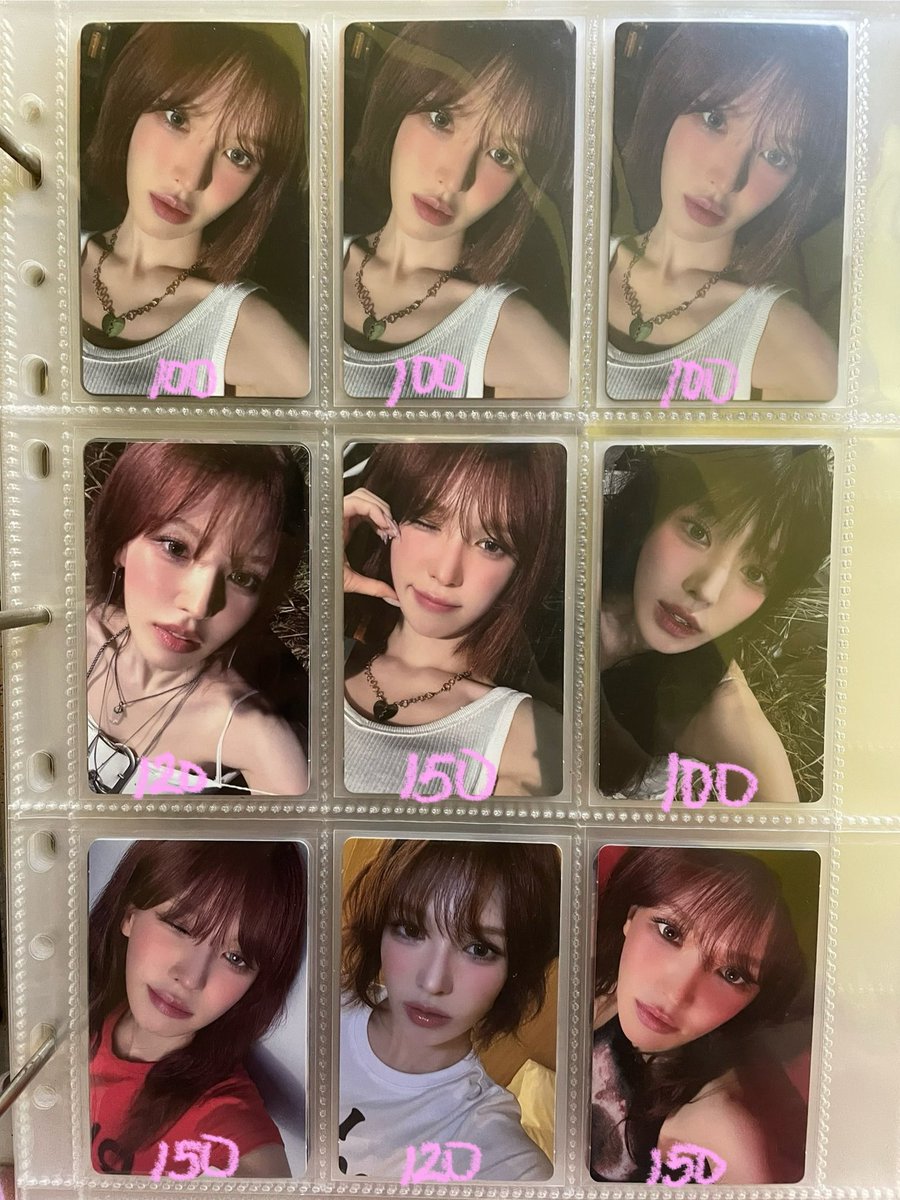 xiaokyr's tweet photo. ⋆.𐙚 ̊ wts lfb : Wendy random pcs

𖦹 prices on pic
— onhand
— payo/dop (30% nrdp)

# red velvet photocard cerulean verge photobook pb digipack chillkill ponkwan irene seulgi joy yeri https://t.co/7IHLd9w9h6