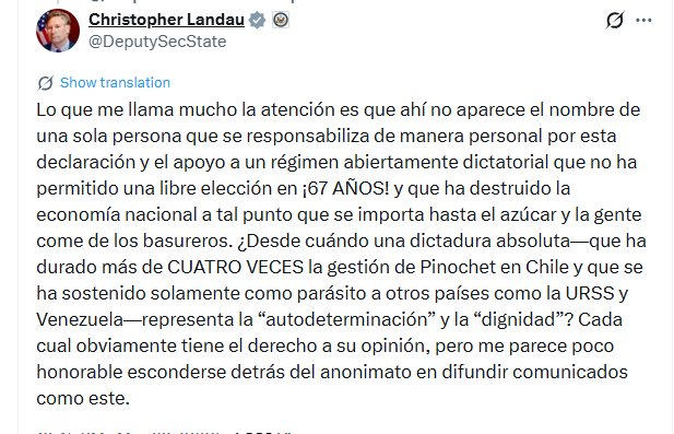 Arturo McFields Yescas tweet media