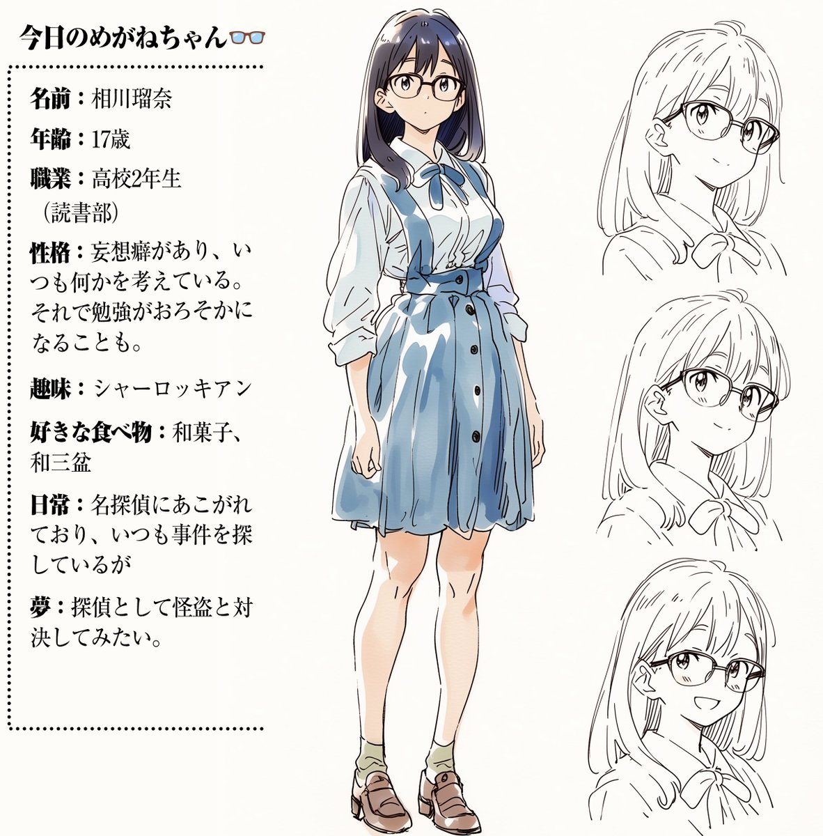 めがねさん　オーダー専用ページ 今日のめがねちゃん👓