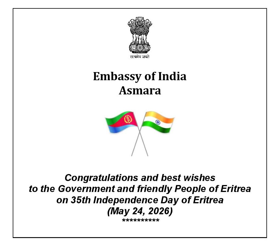 India in Eritrea tweet media