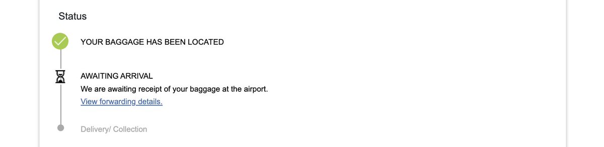 _aggiemay's tweet photo. @christails @British_Airways Have you got yours yet, Chris? We are 8 days now without the bag. BA, it's been like this for two days now. Where is the bag? https://t.co/QzNYMi4CDS
