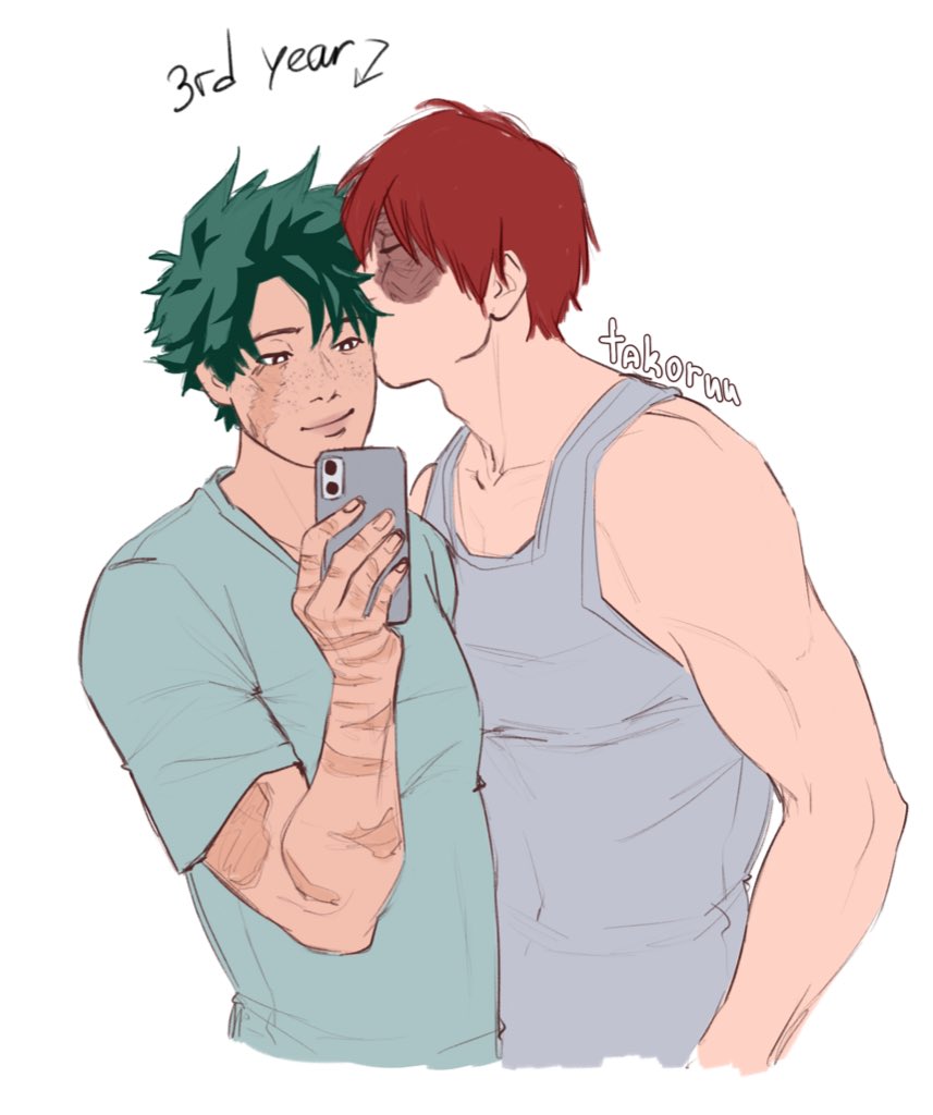 takoruu_'s tweet photo. third year boyfriends 😛😛
#mha #bnha #tddk https://t.co/bZgdVidDL2