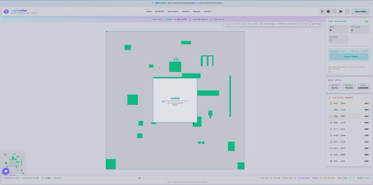 LongTermPixel's tweet photo. @Raydium Why memes when there is utility 
Use $LTPX to take your pixels on our grid for free! 
ca LTPv7sRxpQYx4SfbptodjRtTcrPYhmRfoGSsV1gpump https://t.co/uIJsphtuLt