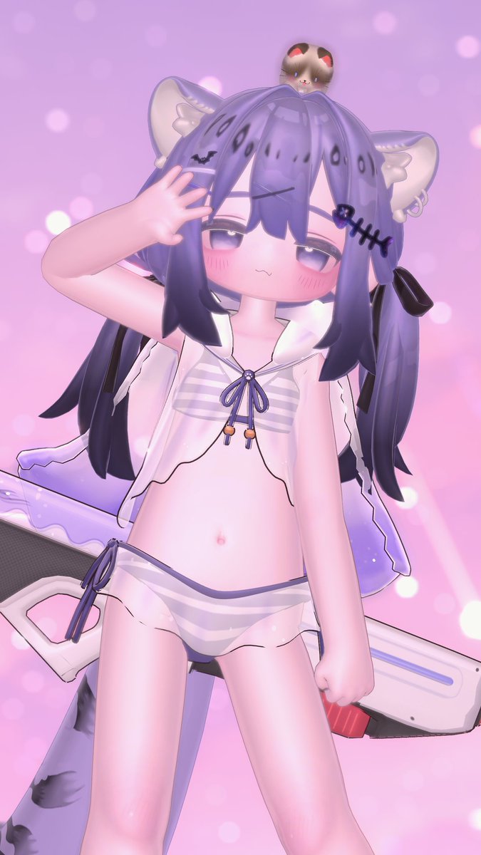 Nyaruru_vrc's tweet photo. 💜 https://t.co/aufwEUau5j