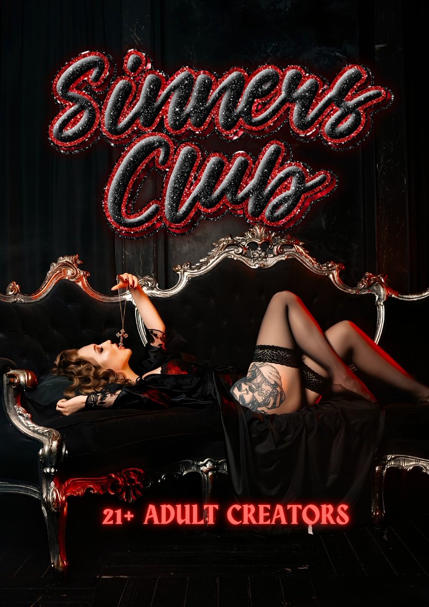 RhoadsRhoads8's tweet photo. Sinners Club is the right spot to delight yourself with worldwide 21+ verified sinful vixens 😈
Freely make requests of what you seek, interact with models, play games &amp; more 💋
     Ready to sin with us? Join now 🍒🖤
 https://t.co/sN16oOIvcc https://t.co/V8jhGHEC9L