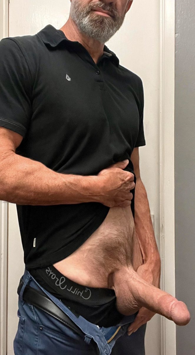 Hard_Greybeard's tweet photo. Dad can throat you hard and deep.  So open wide. https://t.co/iTcCuh2CIz