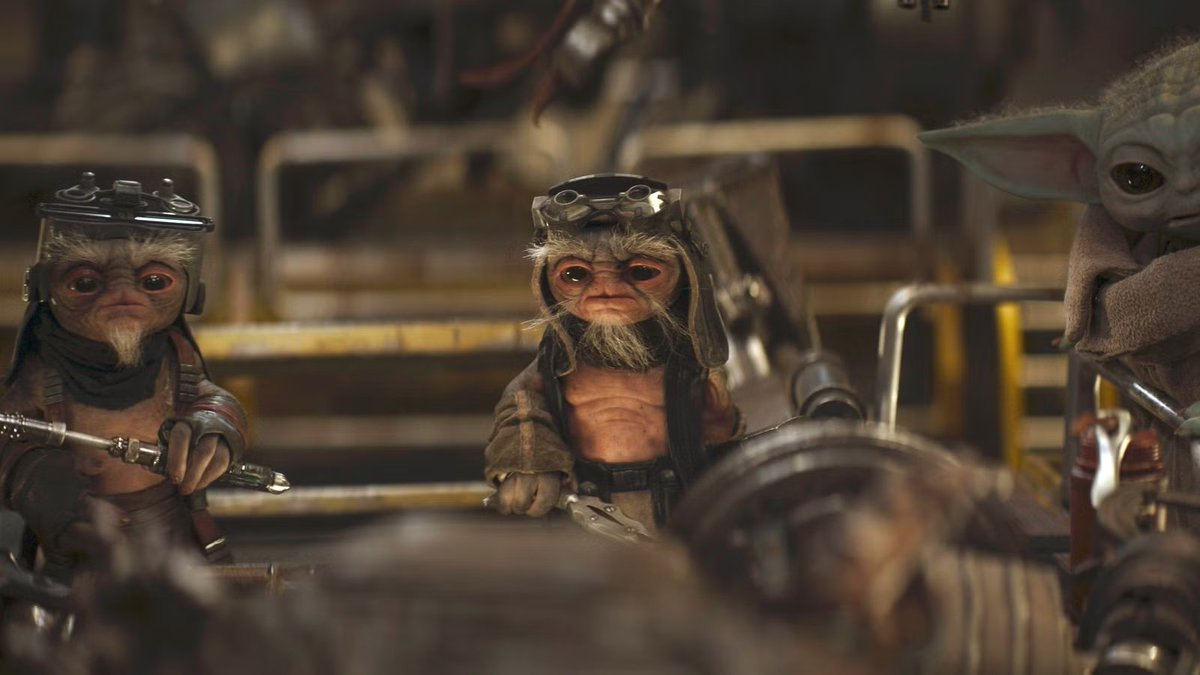fnandoR22's tweet photo. Los anzellanos (o como los llamo Los Babus) son la mejor raza de Star Wars introducida en la era moderna. Son carismáticos y con un diseño increíble.  Daría mi vida, por estos pequeñines. 

P.D Grogu sería yo cada vez que me encontrara con uno. https://t.co/KGgqHaENgc