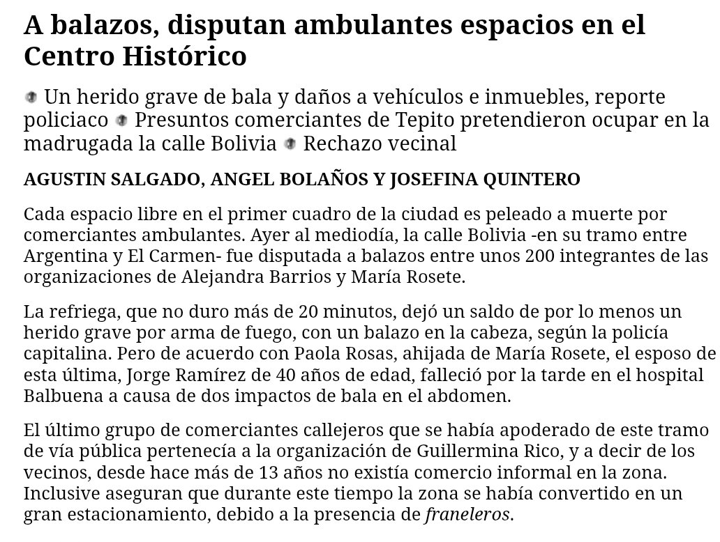 DeLos57679's tweet photo. @porMexico15 Y dos diputadas la madre de Barrios y ma. Rosete, son las que llevaron el ambulantaje al centro, incluso en 2003 se agarraron a balazos, los dos grupos, y murió el esposo de rosete. Sheinbaum llego en moto con Rosete y un menudista. Son ellos. De eso se trata su "paz" https://t.co/TUJGMZzfEv