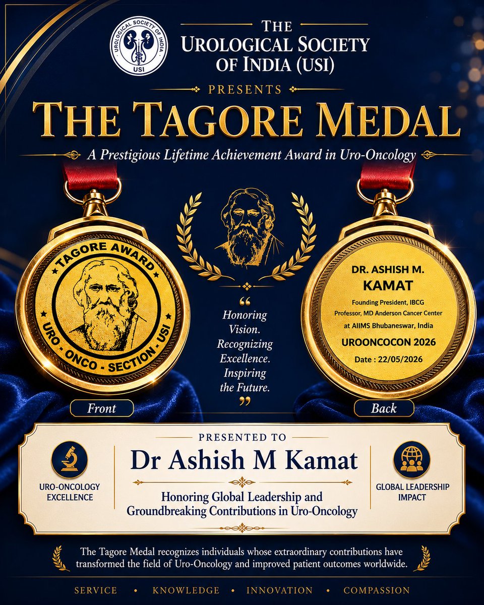 Ashish M. Kamat, MD, MBBS tweet media