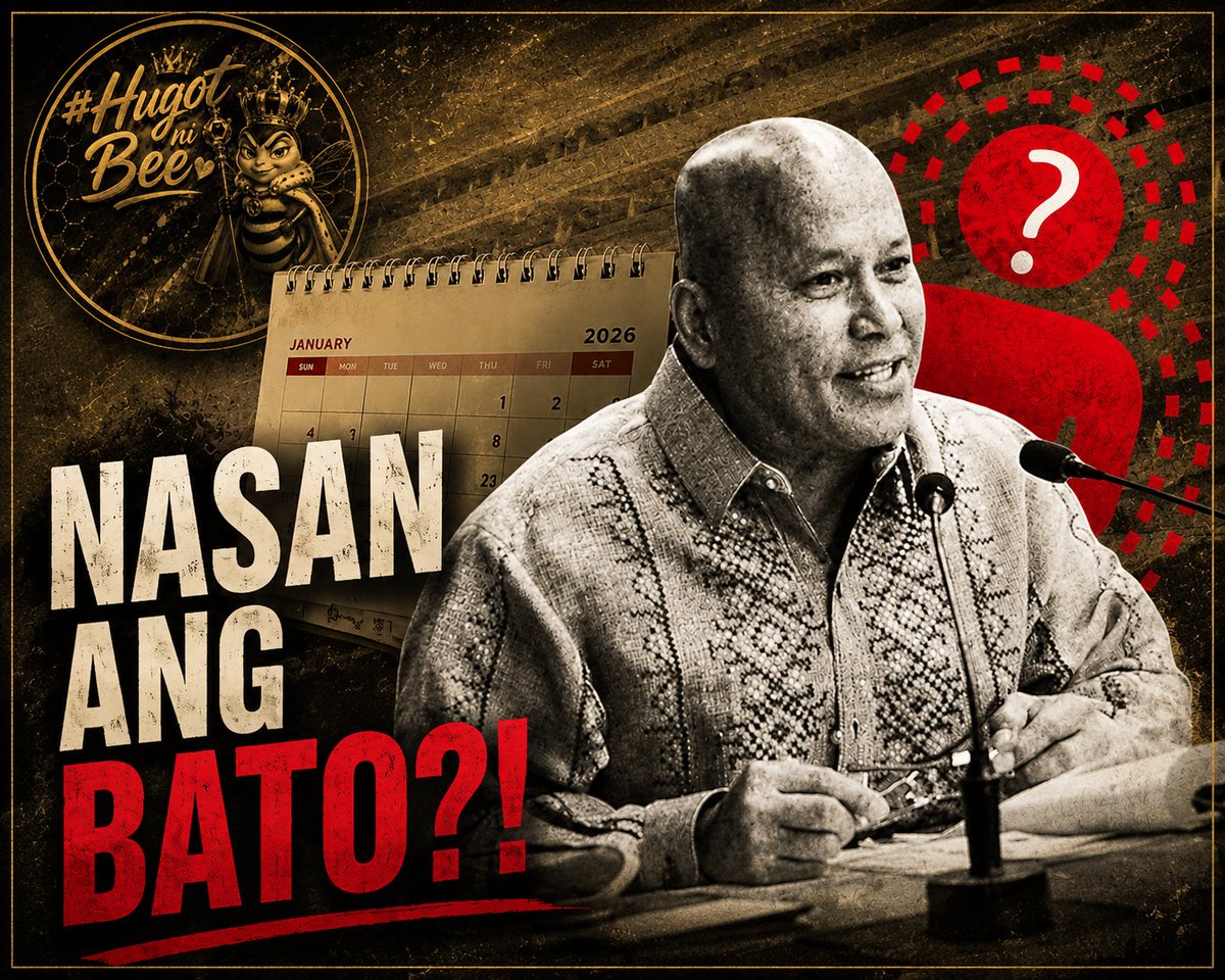 Hugot_NiBee's tweet photo. The Department of Justice says the International Criminal Court’s arrest warrant against Senator Ronald “Bato” dela Rosa may now be enforced. 

Law enforcement agencies, including the PNP and NBI, have been ordered to carry out the directive, according to Justice Secretary Vida. https://t.co/sGJsOz4epF