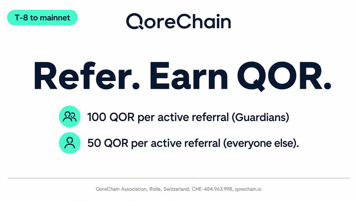 QoreChain tweet media