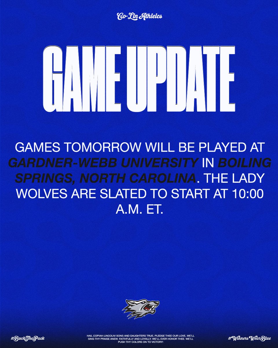 Co-Lin Athletics tweet media