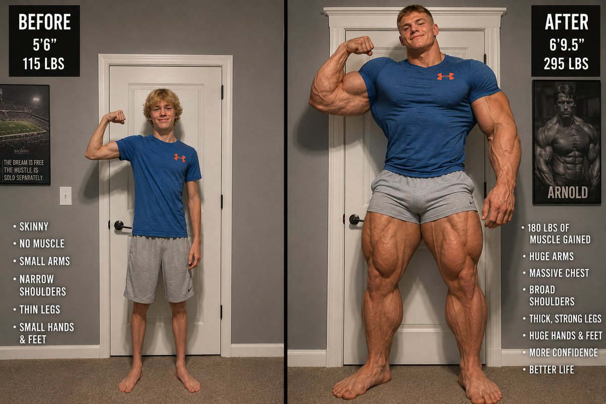 92mighty92's tweet photo. Having some fun with before and after ideas today! #MightyAICandy #BeforeandAfter #AIArt #AIMen #AIMuscle #MuscleGrowth #MuscleTransformation #Bara #Muscle #FitnessMotivation https://t.co/lw196hpVgZ