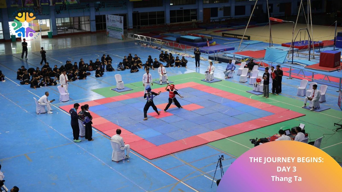RINGNativeGames's tweet photo. The day also marked the commencement of the Thang-Ta competitions, showcasing the rich martial heritage and traditional sporting culture of Manipur. https://t.co/FBku5Oyy01