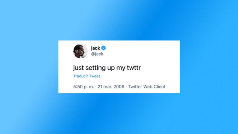 TheMoonCarl's tweet photo. If you're feeling down, read this:

Someone bought Jack Dorsey's first tweet NFT for $2,900,000 in 2021.

Today, it's worth just $5. https://t.co/QPF1Bx17t0