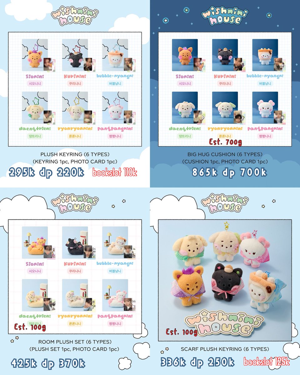 ceritwt's tweet photo. po nct wish x line friends : wishnini house md [ online sales ]

📩 form order = dm / wa https://t.co/zml0olGrai
📆 batch 1 close 25 mei pkl 23.00 wib 
💰 cicilan sampai juni (tanggal nya TBA)
✅ ship + tax
✖️ pack

— Plush keyring 
— Scarf plush keyring
— Magnet plush
— String pouch
— Plush badge
— Measuring tape plush
— Packing tape
— Medium plush cushion
— Big hug cushion
— Room plush keyring
— Head band
— Rug
— Pajama pants
— Reusable bag
— Multi cross bag
— Short sleeve Tshirt 

🏷️ wts boneka doll sion riku yushi jaehee ryo sakuya sionini kurinini bubblenyangni daengtrieni ryonryonnini pangpangnini