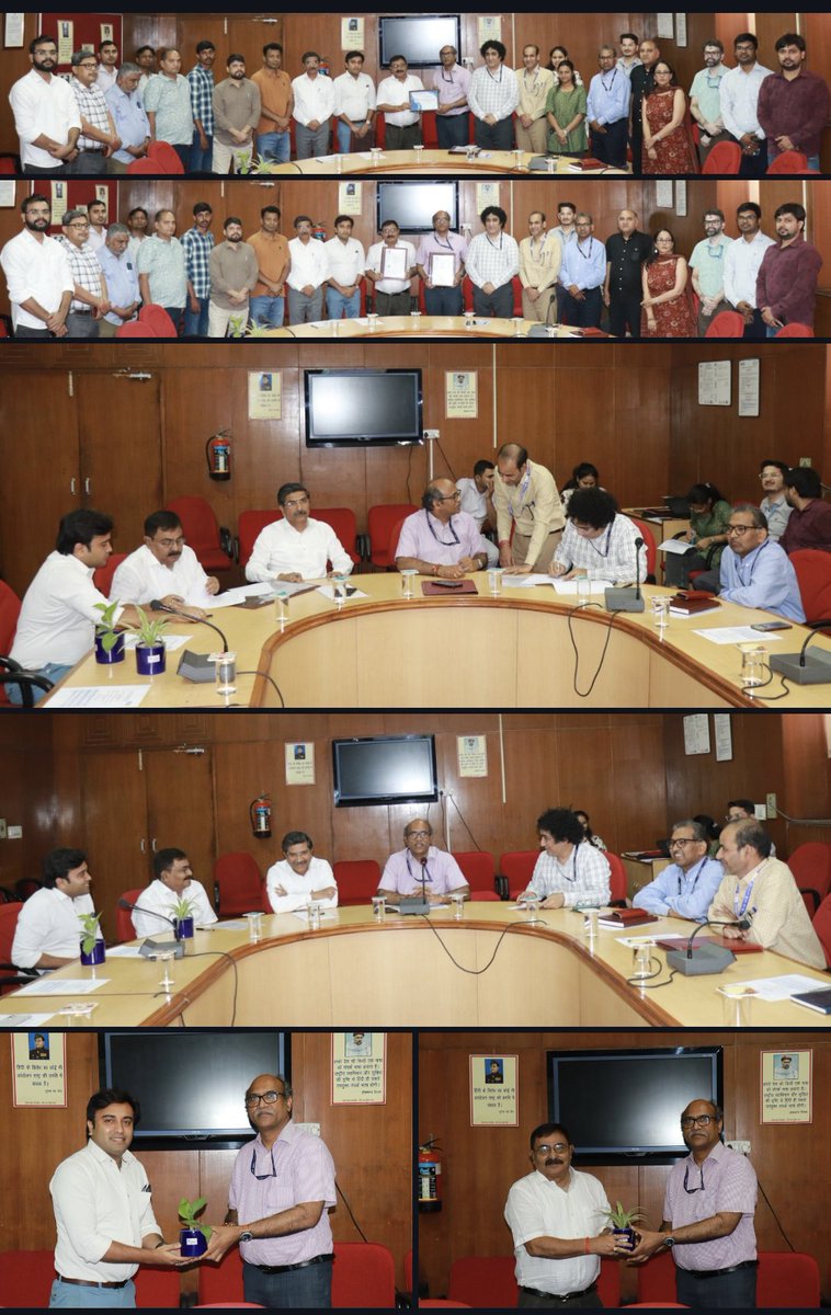 CSIRCRRI's tweet photo. @CSIRCRRI signed the Technology Transfer Agreement for “TwoPack-PatchFILL:Two Pack On-site Pothole Filling Mix” with M/s Cat’s Whiskers Pvt Limited, West Bengal (22.5.2026)
​This innovative, durable technology is ready to hit the roads &amp; revolutionize infrastructure maintenance https://t.co/CcOC78uADT