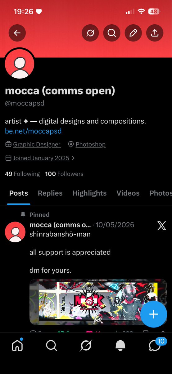 mocca (comms open) tweet media