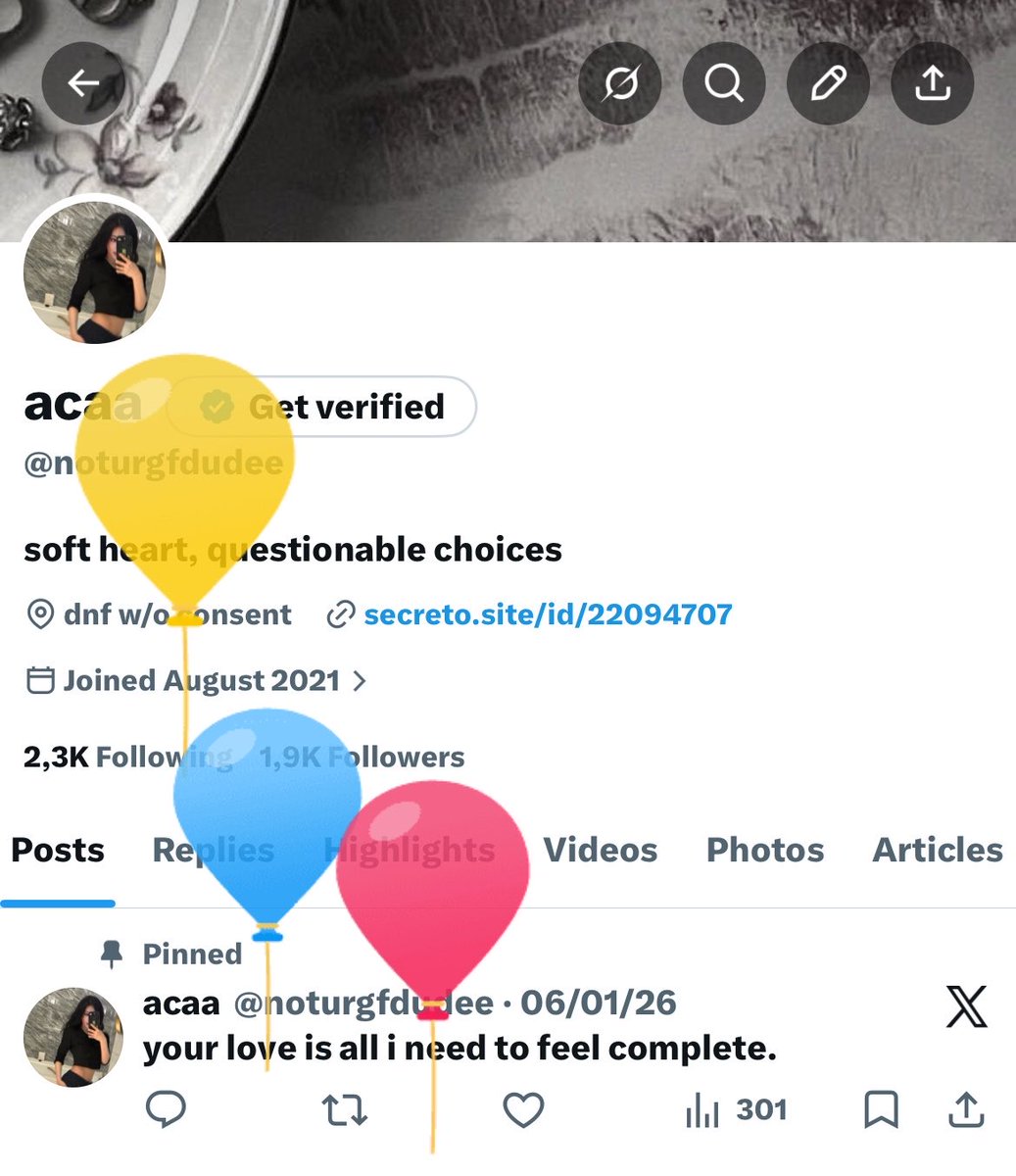 acaa (@noturgfdudee) / Posts / X