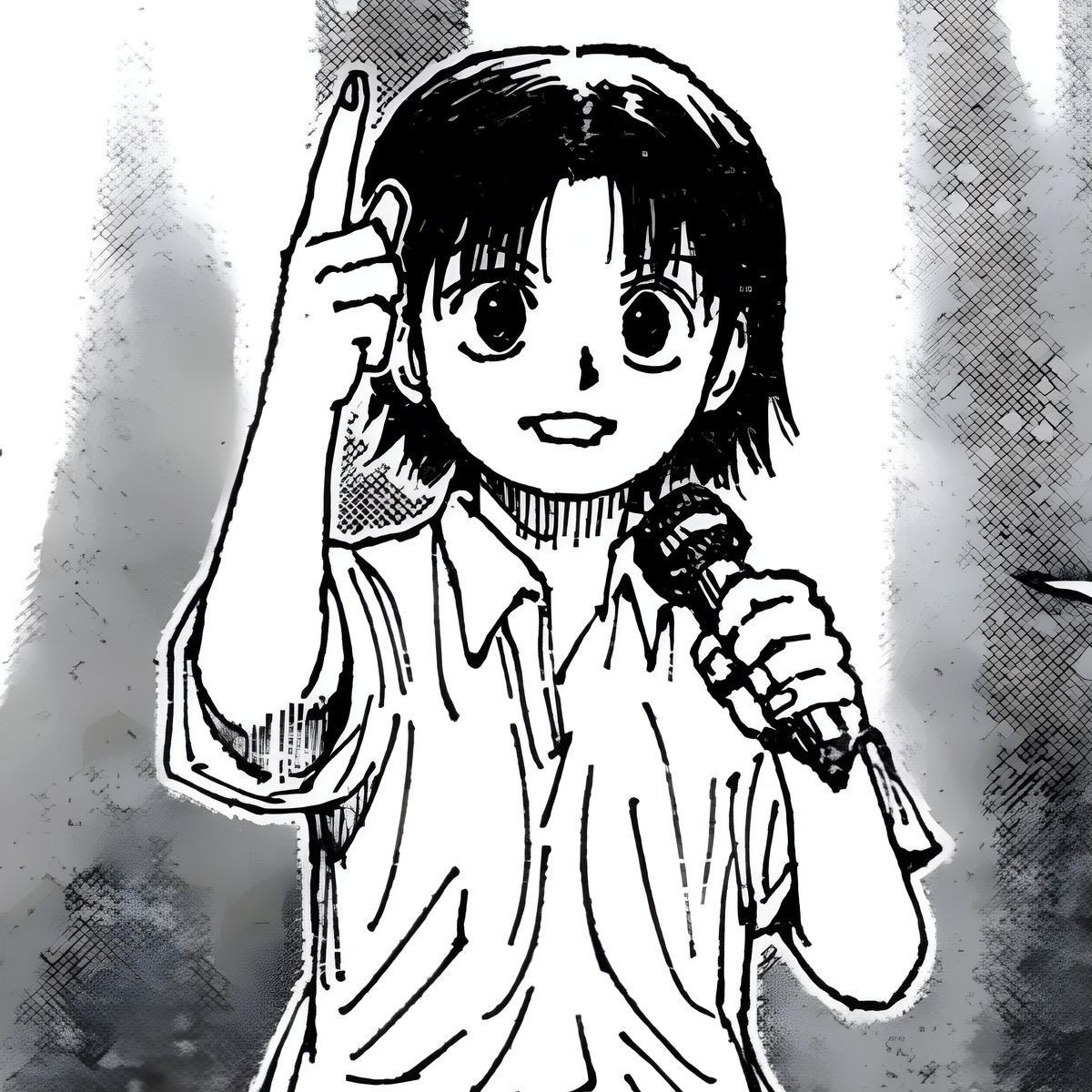 mieowkaa's tweet photo. chrollo is filled with a remarkable gift to empathize, but because he internalized the suffering of meteor city kid’s so deeply, that empathy becomes the very thing that destroys his sense of identity overtime and pushes him to lead the troupe incessantly https://t.co/nON87570IT
