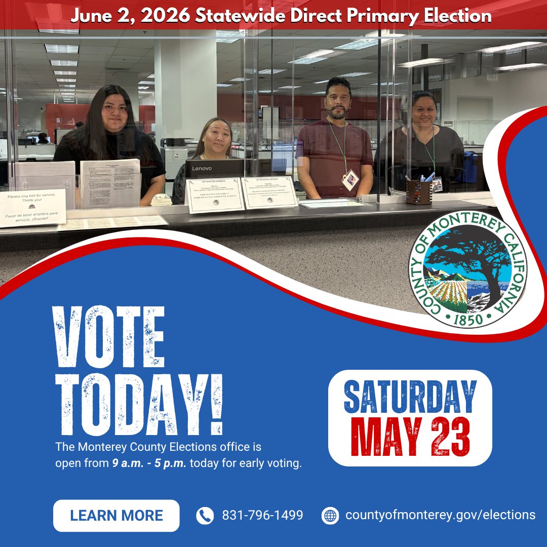Monterey County Elections tweet media