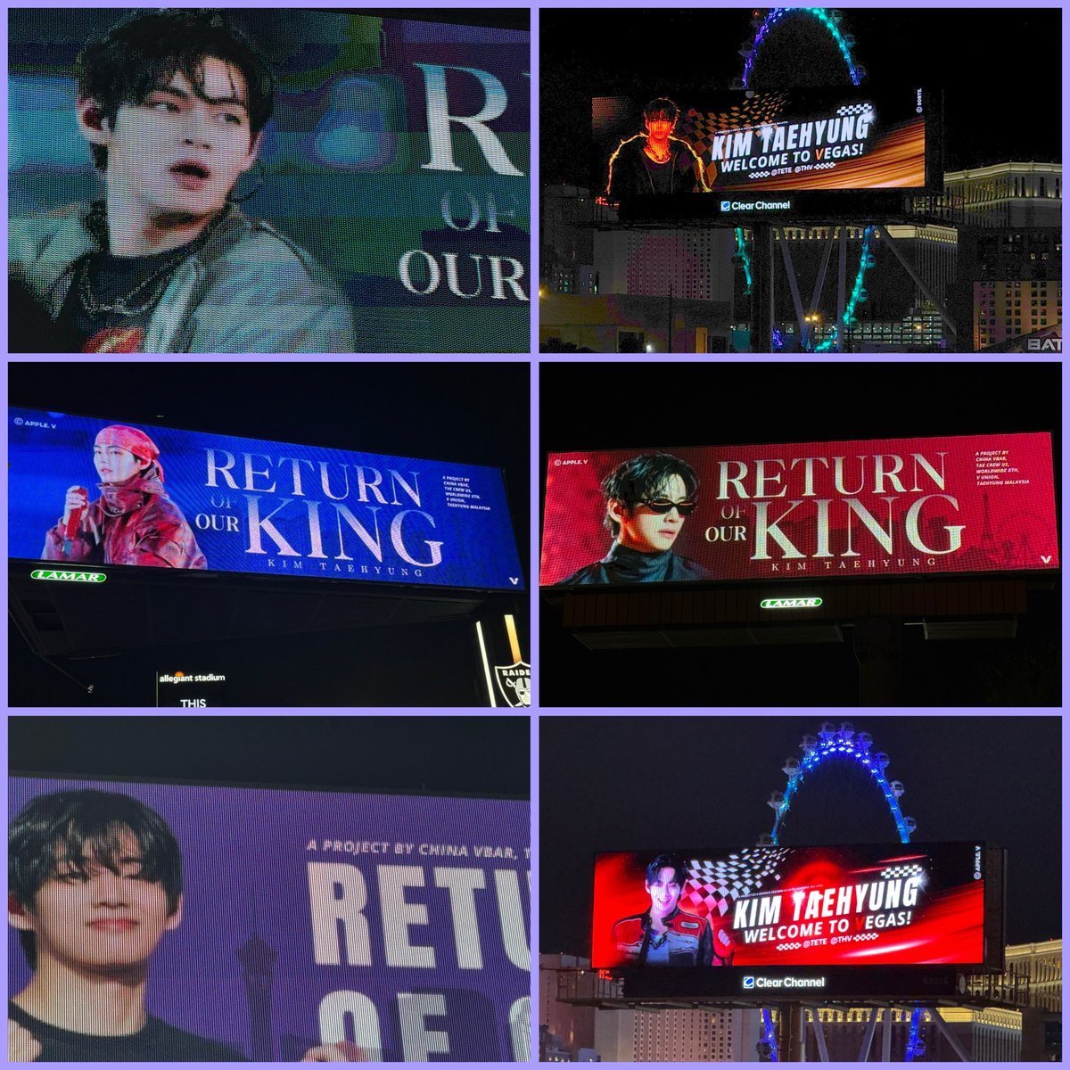 taeiquette's tweet photo. No other fanbase can celebrate their idol like Taehyung fanbases do. Such iconic projects for big V, perfect combo I must say https://t.co/pCVoCIbGCf