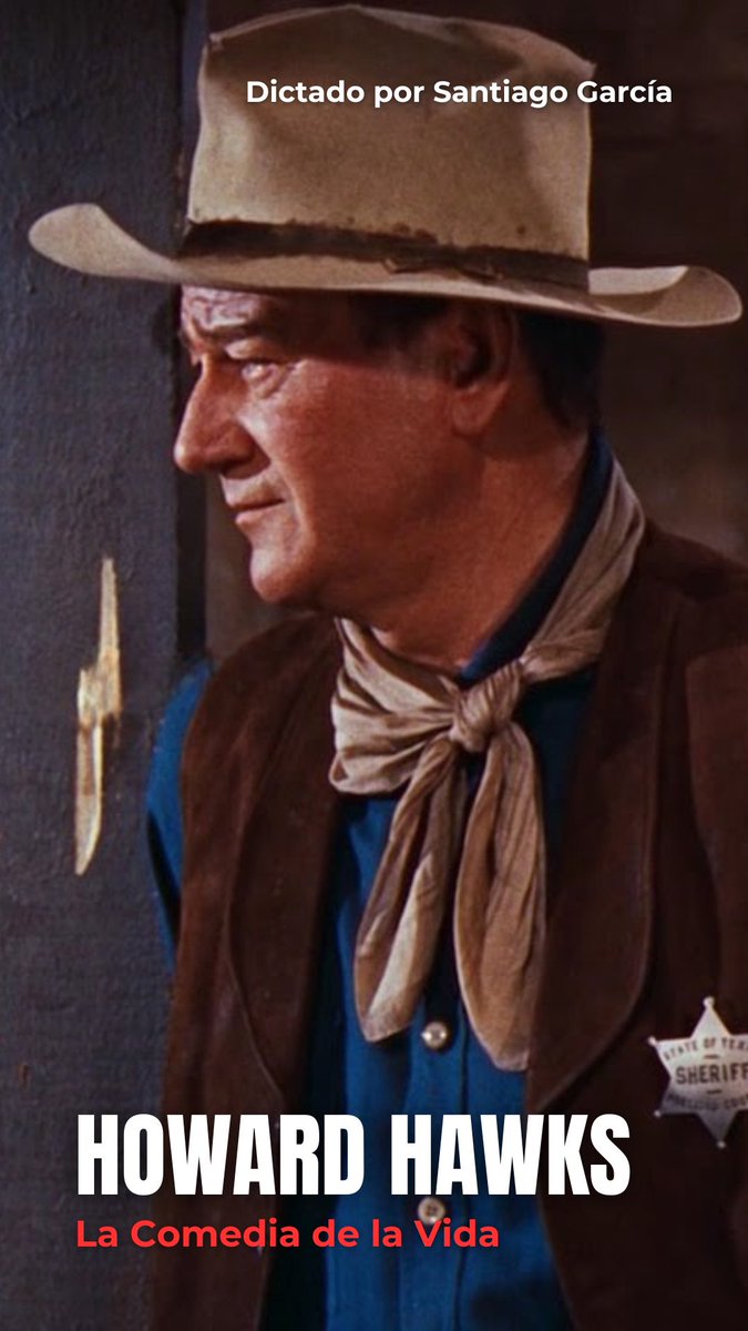 sangarciacorre's tweet photo. Empieza en junio. 5 clases. Mi curso sobre Howard Hawks. Pasen y vean. A sumarse! https://t.co/cN5bD3itck https://t.co/ODZGGhjgPs