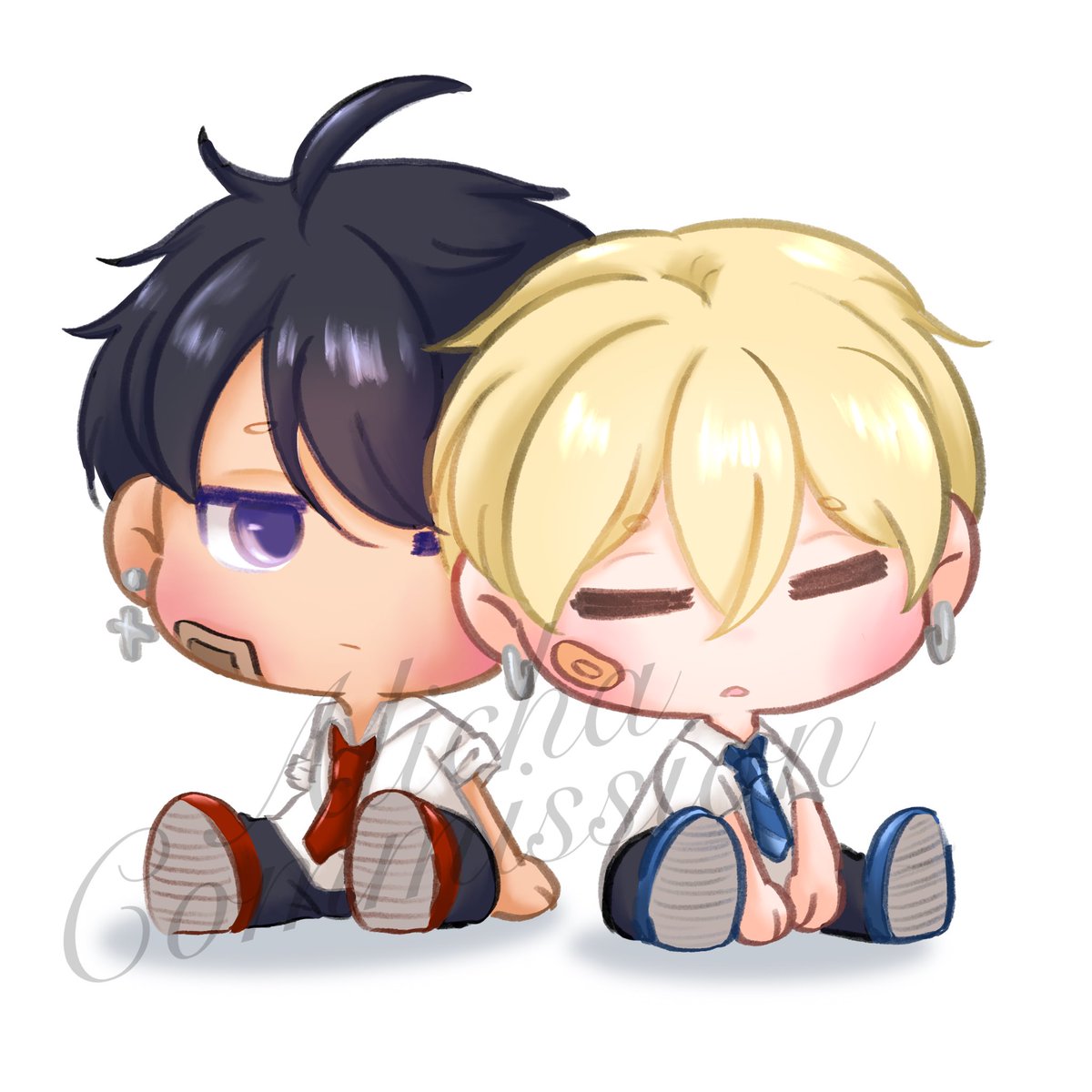 puppyyumpy's tweet photo. Commission chibi open (0/2) 🍒✨

!Promotion รอบเก็บผลงาน!

🧺➰PRICE 
• Head (หัว) 20฿
• Bust up (หัว-อก) 50฿
• Full body 100฿
➕ เพิ่มตัวละคร +80฿ ต่อตลค. (จำกัด 2 ตัว) 
➕ พื้นหลังเรียบ/สีพื้น  free
➕ ชพณ. x2 
#commissionth #รับวาดรูป #จิบิ #commisions #วาดรูปการ์ตูน https://t.co/UcbDPOtdDF