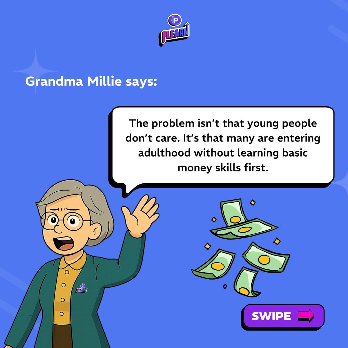 OfficialPlearn's tweet photo. A little financial knowledge early on can prevent a lot of struggle later. Download PLEARN to get started.

#edutainment #moneygames #playlearnearn https://t.co/xwVZeSwqoe
