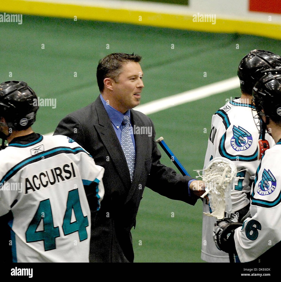 t_ravis58's tweet photo. @GoodsOnSports @SteveBermel @NLL 2007 Knighthawks. Black outlines and purple eye. https://t.co/NXvUJAMBJR