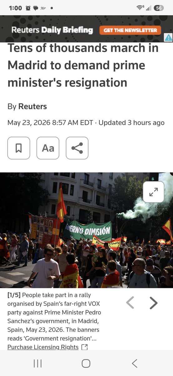 GregMac746744's tweet photo. What happens when #Socialism 'no longer' works...
#SpainProtest
#MarchForDignity https://t.co/7Y8Oepb3eG