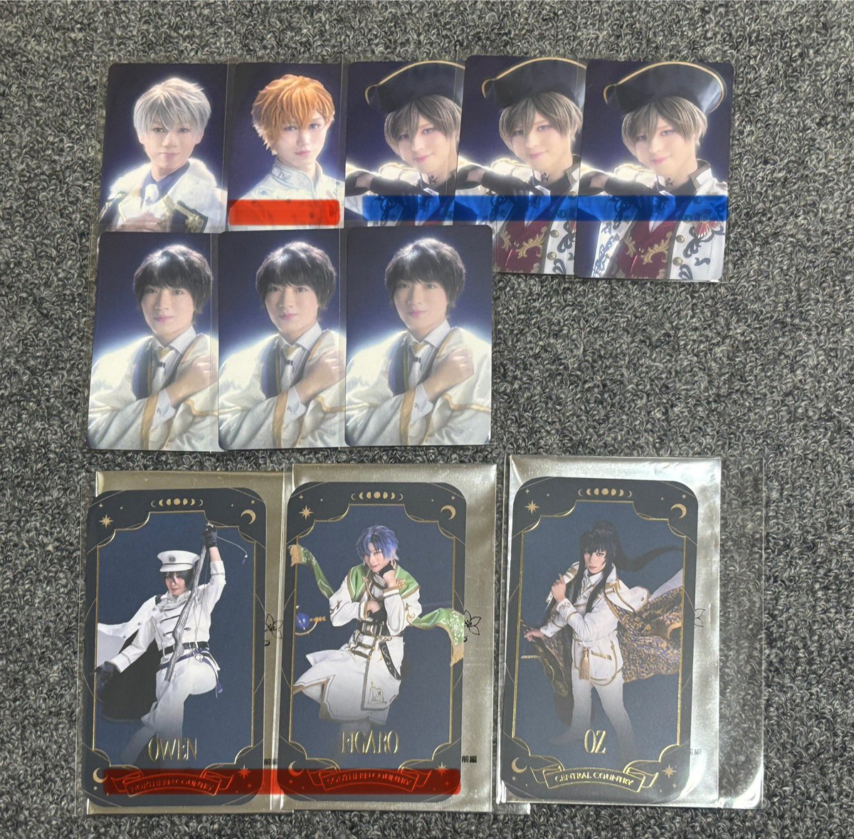 sei_kun_i7_2's tweet photo. 【交換譲渡】
まほステ トレーディングカード トレカ マジカ

譲:
画像1.2枚目

求:
トレカ弾問わず
ファウスト >> ミスラ ムル レノックス >> スノウ
マジカ ヒースクリフ①(友人分)
or 1.5章 定価　過去弾 200円/枚

交換譲渡の優劣なし。

24日ソワレ前手渡し可能。
後日大阪手渡し、郵送も可。
↓ https://t.co/lEqmMNqXbF