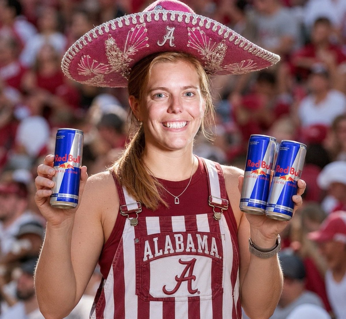 CdrMarks's tweet photo. Are you ready for today @emilypitek ? #partyatrhoads #bamasb https://t.co/6j4JMxZXZU