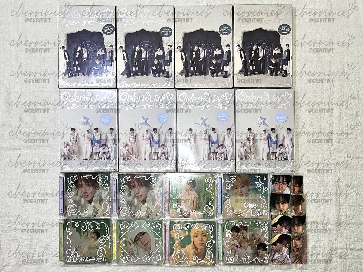 ceritwt's tweet photo. #arrived_cerigoods
↳ Nct wish - Ode to love album https://t.co/HPfQRn6SFu
