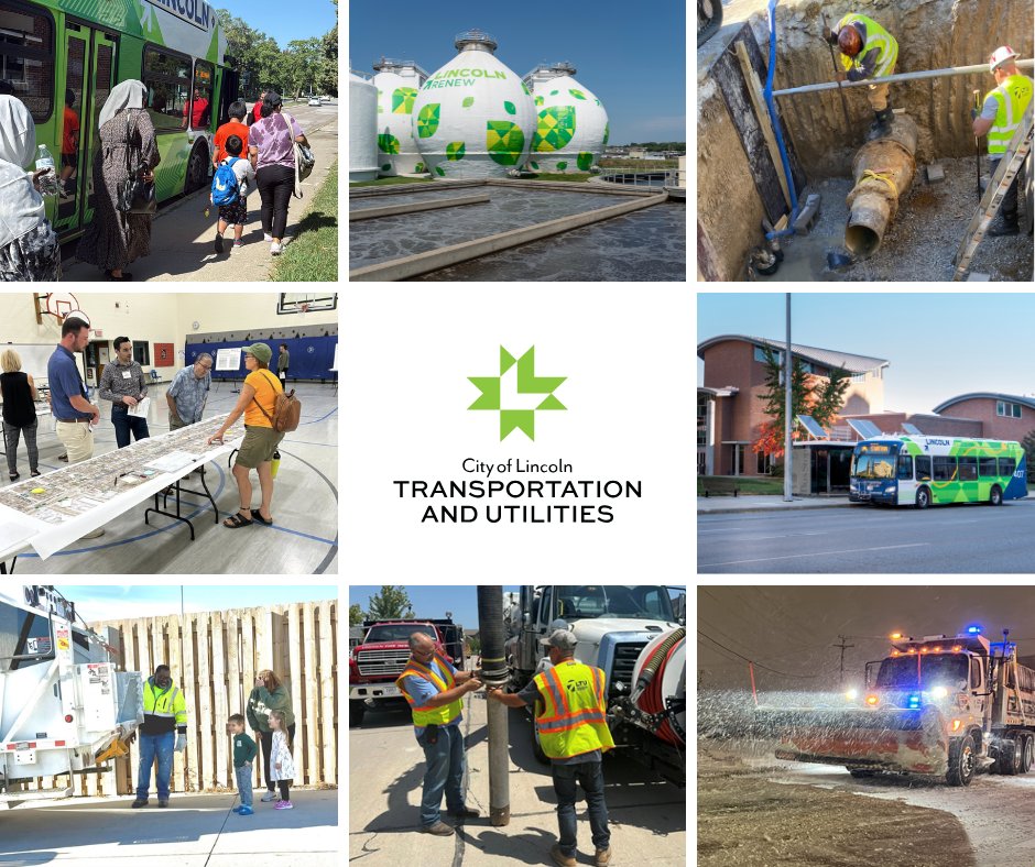 LTULNK's tweet photo. NATIONAL PUBLIC WORKS WEEK: Public works supports daily life in ways you see and ways you don’t. Thank you for following along this week and learning more about the services that keep Lincoln running. #NPWW #RootedInService #PoweredByCommunity https://t.co/LMULTYqwlQ