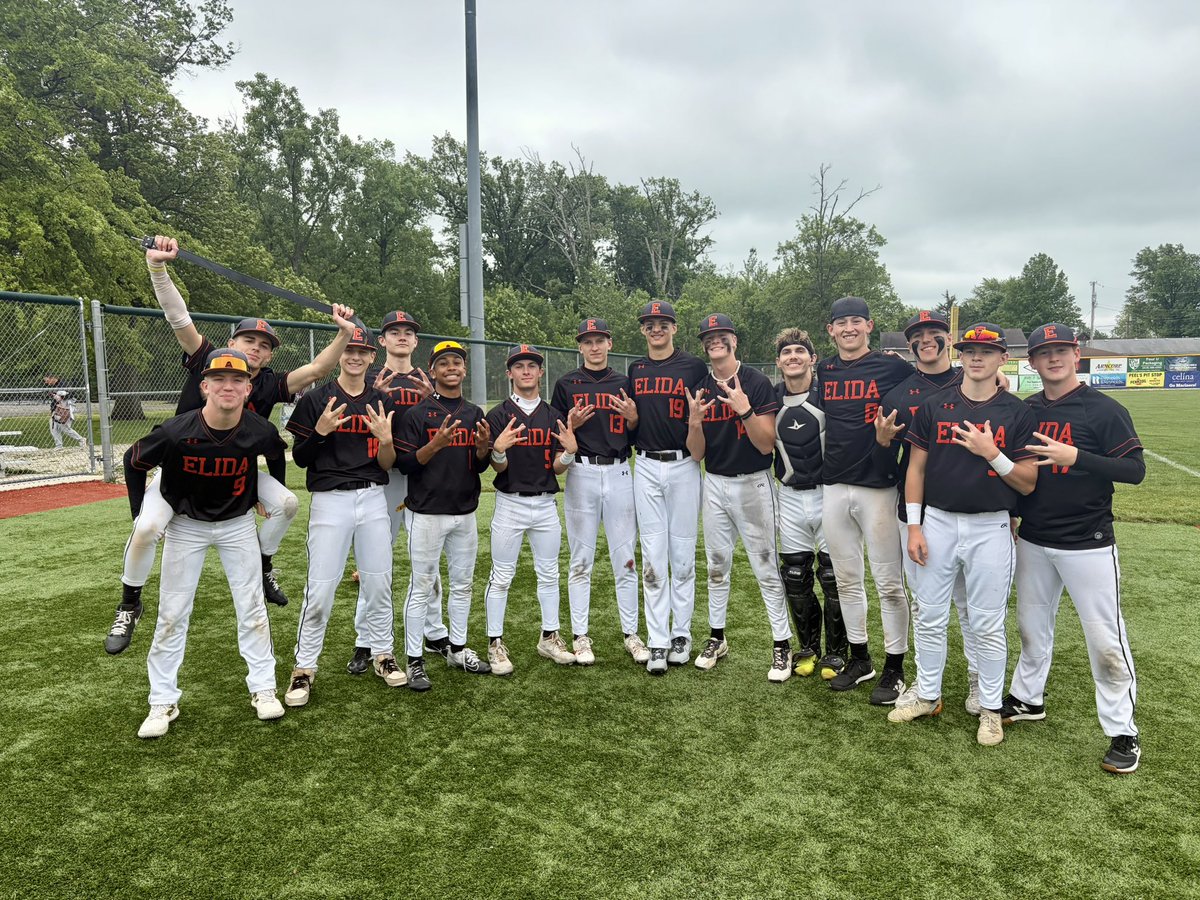 ElidaBaseball's tweet photo. BOYS WIN AGAIN!

With today’s win they finish 6-3 in WBL. This is the most wins in league play since 2007! 👊

@Colton8G on bump 7IP 2H 1ER 6k
1-2 with 2BB 2 runs
86mph on gun
@JonanSnyder 1-4
@GavinTickle19 1-3 RBI
@BenAdcockb 1-2

@PBROhio1 
@DHeff11 
@PrepBaseOHScout https://t.co/SbnejSu1EX