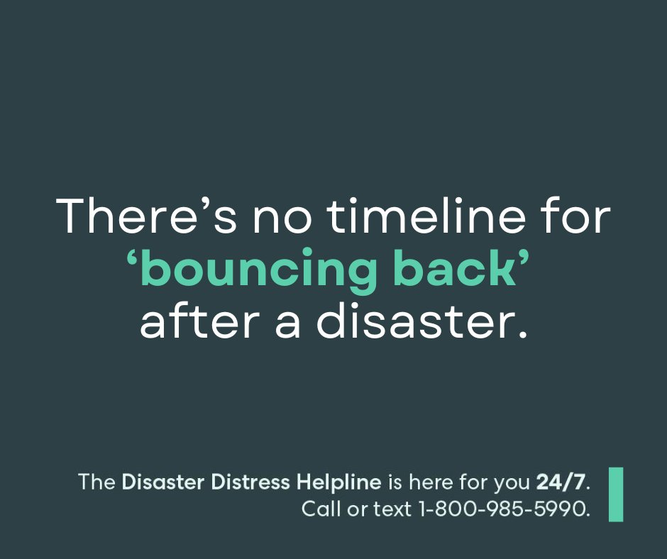 Disaster Distress Helpline tweet media